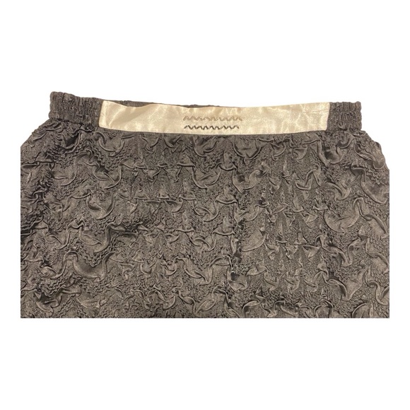 Donna Vinci Couture Womens Black Lined Skirt, 10 - Picture 3 of 7